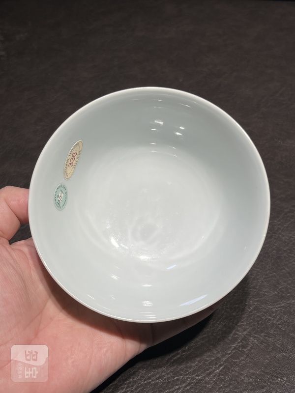 清雍正 仿成窑斗彩宝莲纹杯 - 图13